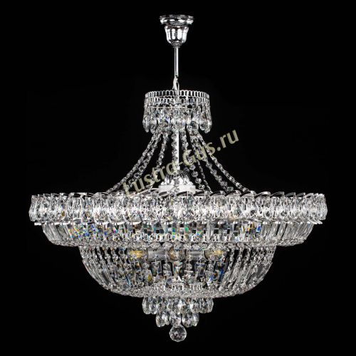 Люстра Водопад с подвесом  в Самаре Гусь Хрустальный