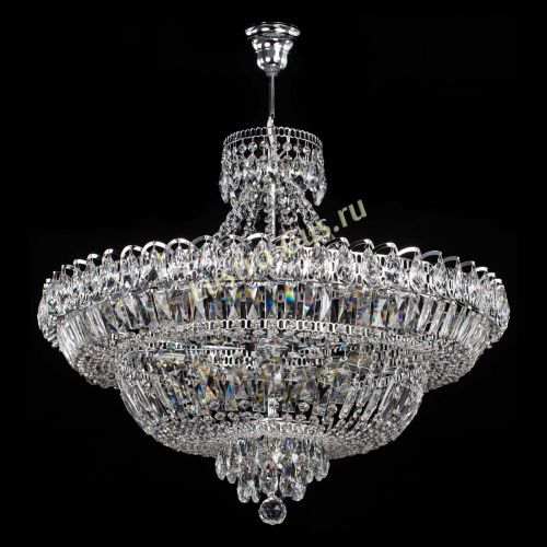 Люстра Водопад с подвесом  в Самаре Гусь Хрустальный