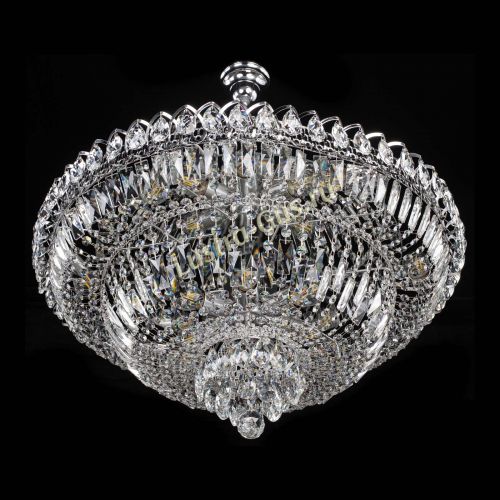 Люстра Водопад с подвесом  в Самаре Гусь Хрустальный