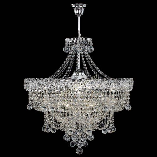 Люстра Водопад Софья №8 с подвесом  в Самаре Гусь Хрустальный