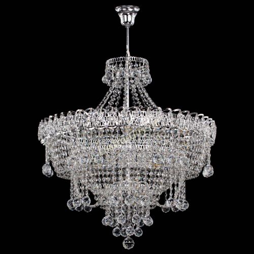 Люстра Водопад Софья №8 с подвесом  в Самаре Гусь Хрустальный