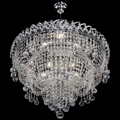 Люстра Водопад Софья №8 с подвесом  в Самаре Гусь Хрустальный