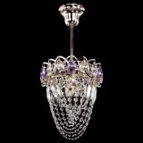 Люстра Водоворот №1 мини с подвесом фиолетовая в Самаре