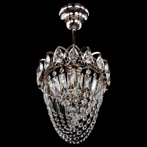 Люстра Водоворот №1 мини с подвесом в Самаре Гусь Хрустальный