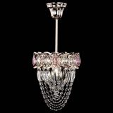 Люстра Водоворот №1 мини с подвесом розовая в Самаре Люстра Водоворот №1 мини с подвесом розовая в Самаре