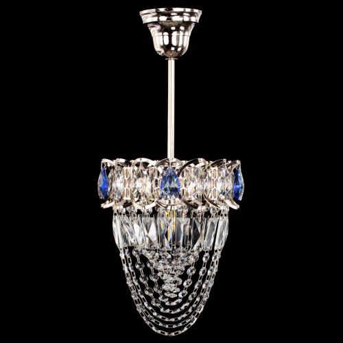 Люстра Водоворот №1 мини с подвесом синяя в Самаре Люстра Водоворот №1 мини с подвесом синяя в Самаре