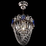 Люстра Водоворот №1 мини с подвесом синяя в Самаре Люстра Водоворот №1 мини с подвесом синяя в Самаре