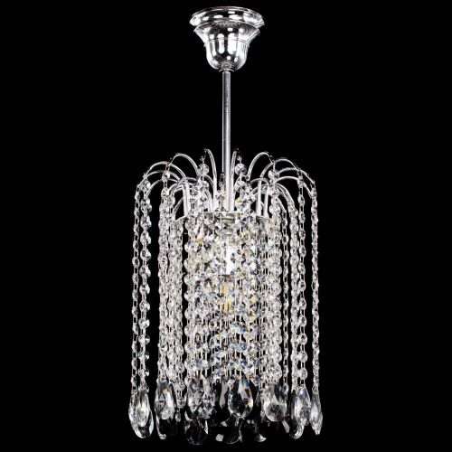 Люстра Зима капель журавлик черная в Самаре Гусь Хрустальный