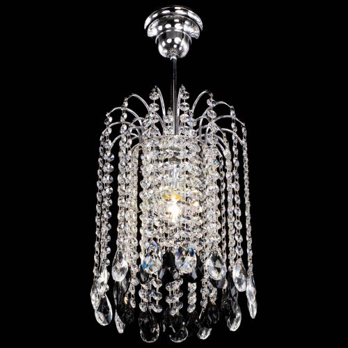 Люстра Зима капель журавлик черная в Самаре Гусь Хрустальный