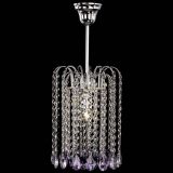 Люстра Зима капель журавлик фиолетовая в Самаре