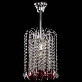 Люстра Зима капель журавлик красная в Самаре