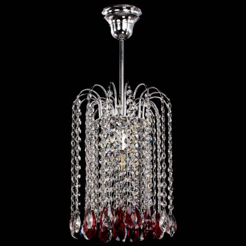 Люстра Зима капель журавлик красная в Самаре Гусь Хрустальный