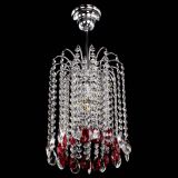 Люстра Зима капель журавлик красная в Самаре