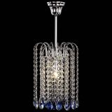 Люстра Зима капель журавлик синяя в Самаре