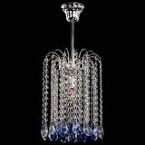 Люстра Зима капель журавлик синяя в Самаре