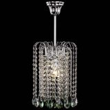 Люстра Зима капель журавлик зеленая в Самаре