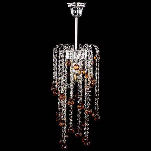 Люстра Зима каскад шар 30 чайная в Самаре Люстра Зима каскад шар 30 чайная в Самаре