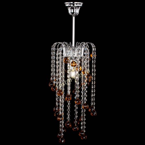 Люстра Зима каскад шар 30 чайная в Самаре Гусь Хрустальный