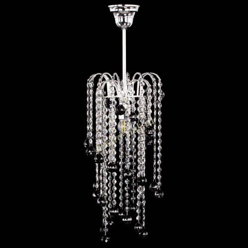 Люстра Зима каскад шар 30 черная в Самаре Люстра Зима каскад шар 30 черная в Самаре