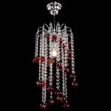 Люстра Зима каскад шар 30 красная в Самаре Люстра Зима каскад шар 30 красная в Самаре