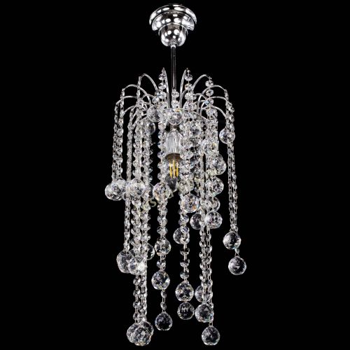 Люстра Зима каскад шар 30 в Самаре Гусь Хрустальный