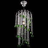 Люстра Зима каскад шар 30 зеленая в Самаре Люстра Зима каскад шар 30 зеленая в Самаре