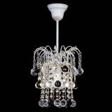 Люстра Зима шар черная (белая патина)  в Самаре