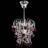 Люстра Зима шар красная в Самаре