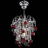 Люстра Зима шар красная в Самаре