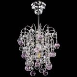 Люстра Зима шар розовая в Самаре