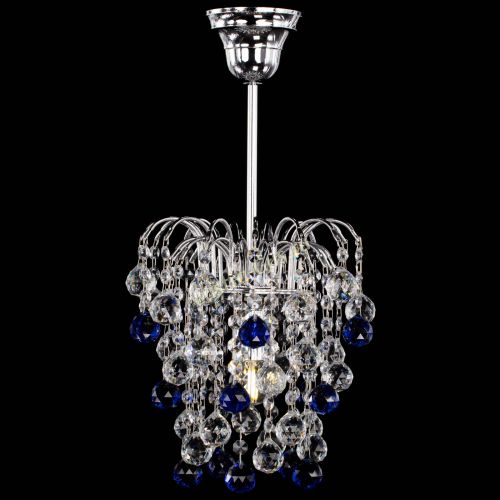 Люстра Зима шар синяя в Самаре Гусь Хрустальный