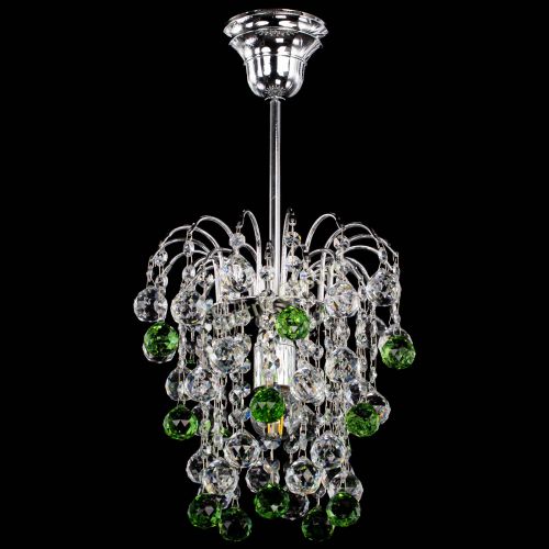 Люстра Зима зеленая в Самаре Гусь Хрустальный