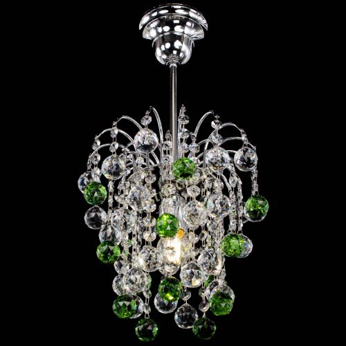Люстра Зима зеленая в Самаре Гусь Хрустальный