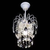 Люстра Зима журавлик черная (белая патина) в Самаре