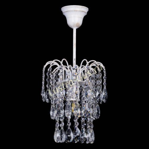 Люстра Зима журавлик белая в Самаре Гусь Хрустальный