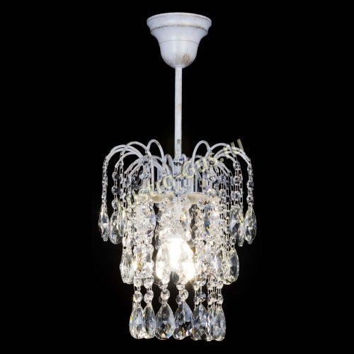 Люстра Зима шар белая в Самаре Гусь Хрустальный