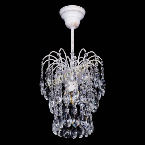 Люстра Зима шар белая в Самаре Гусь Хрустальный