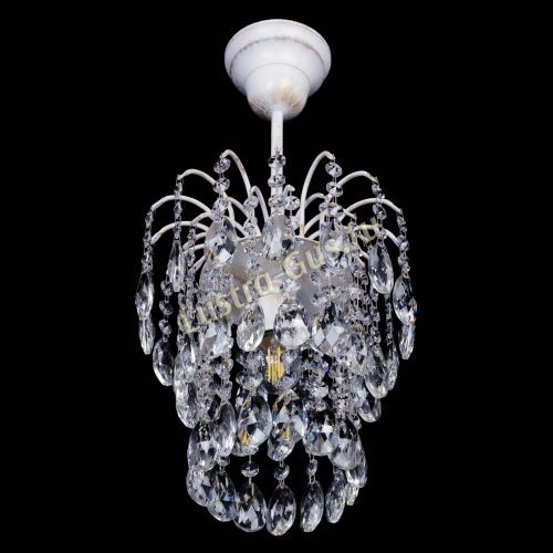 Люстра Зима шар белая в Самаре Гусь Хрустальный