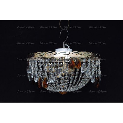 Люстра Анжелика журавлик чайная в Самаре Гусь Хрустальный