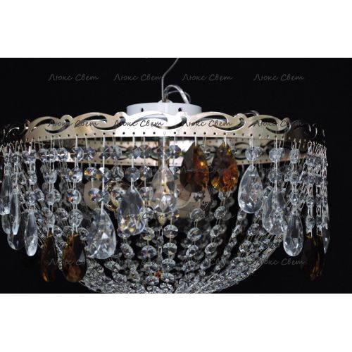 Люстра Анжелика журавлик чайная в Самаре Гусь Хрустальный