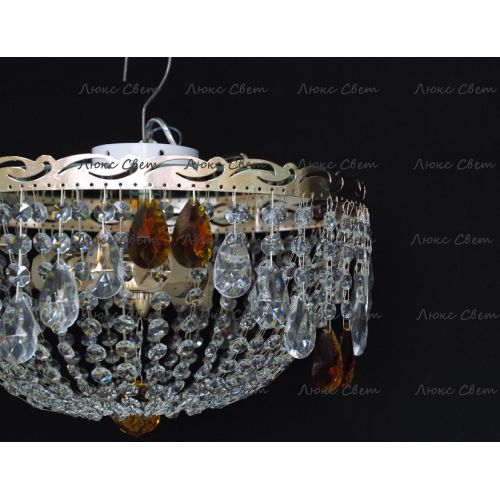 Люстра Анжелика журавлик чайная в Самаре Гусь Хрустальный