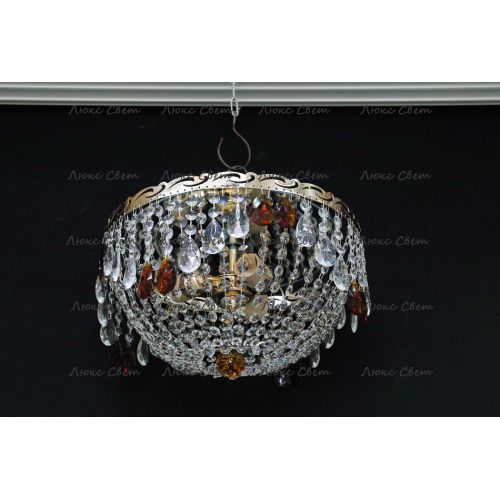 Люстра Анжелика журавлик чайная в Самаре Гусь Хрустальный