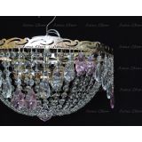 Люстра Анжелика журавлик розовая в Самаре