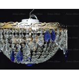 Люстра Анжелика журавлик синяя в Самаре