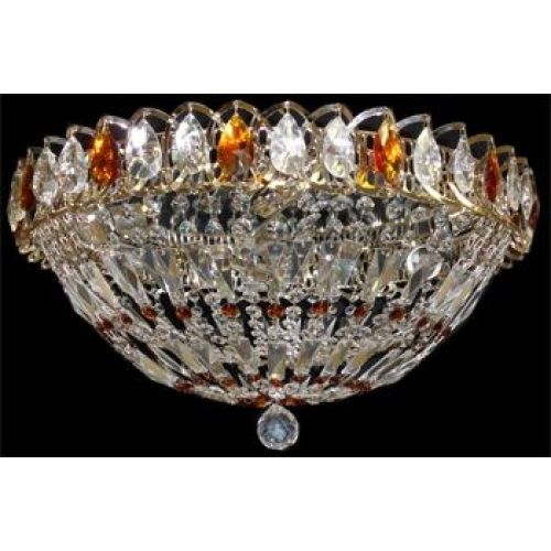 Люстра Водоворот Купол 2 цветная в Самаре Гусь Хрустальный