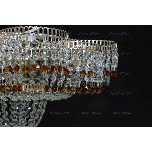 Люстра Лотос чайная в Самаре Гусь Хрустальный