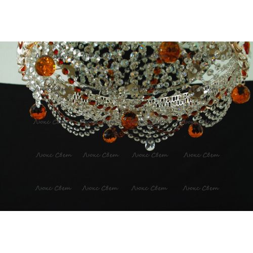 Люстра Водоворот Роза чайная в Самаре Гусь Хрустальный