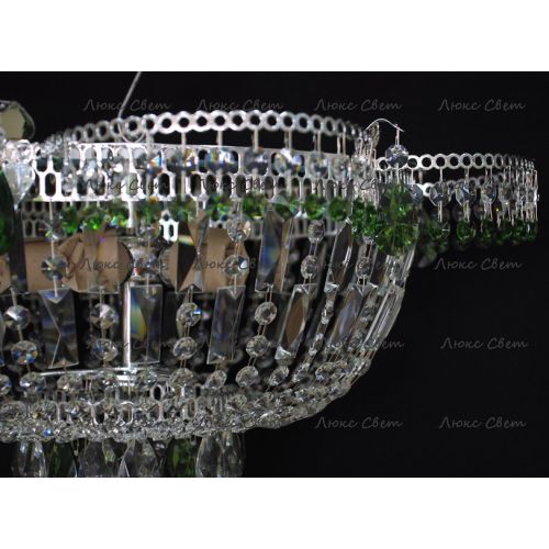 Люстра Ромашка цветная в Самаре Гусь Хрустальный