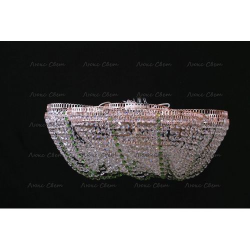 Люстра Лотос  Елена цветная № 1 в Самаре Гусь Хрустальный