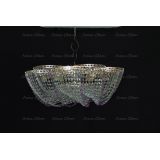 Люстра Лотос Елена сиреневая в Самаре